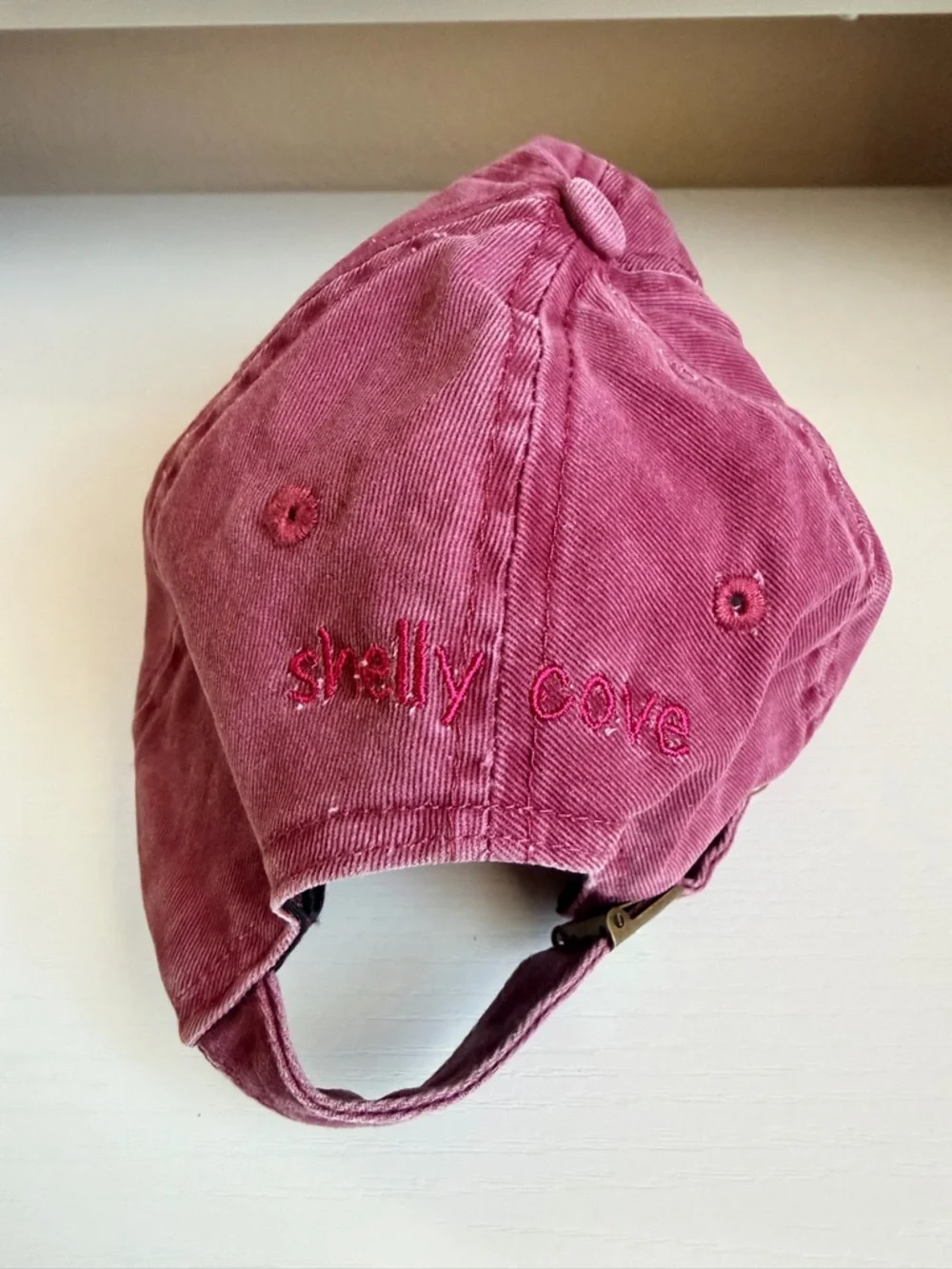 Shelly Cove Turtle Embroidered Baseball Cap